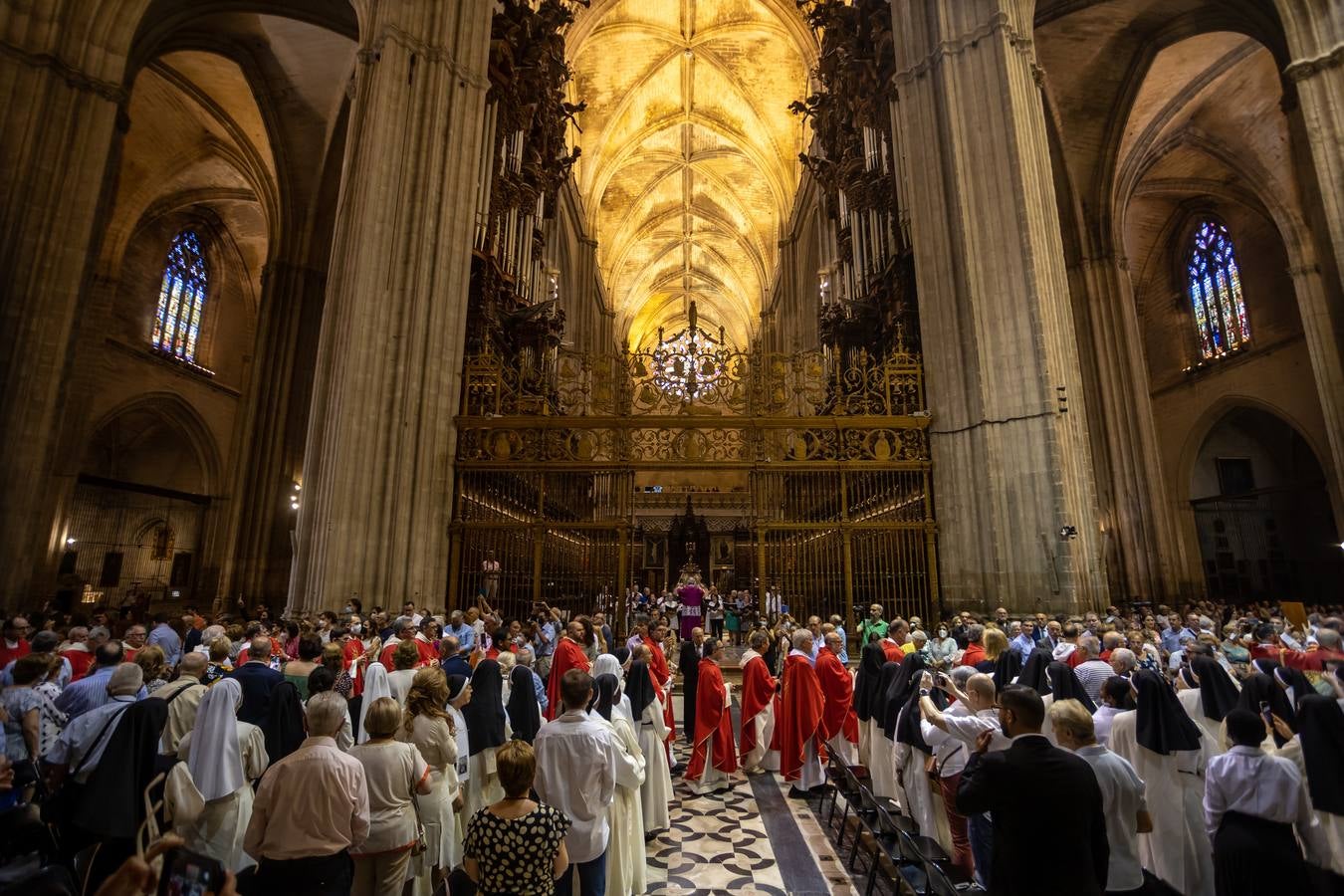 Ceremonia de beatificación de 27 mártires en la Catedral de Sevilla