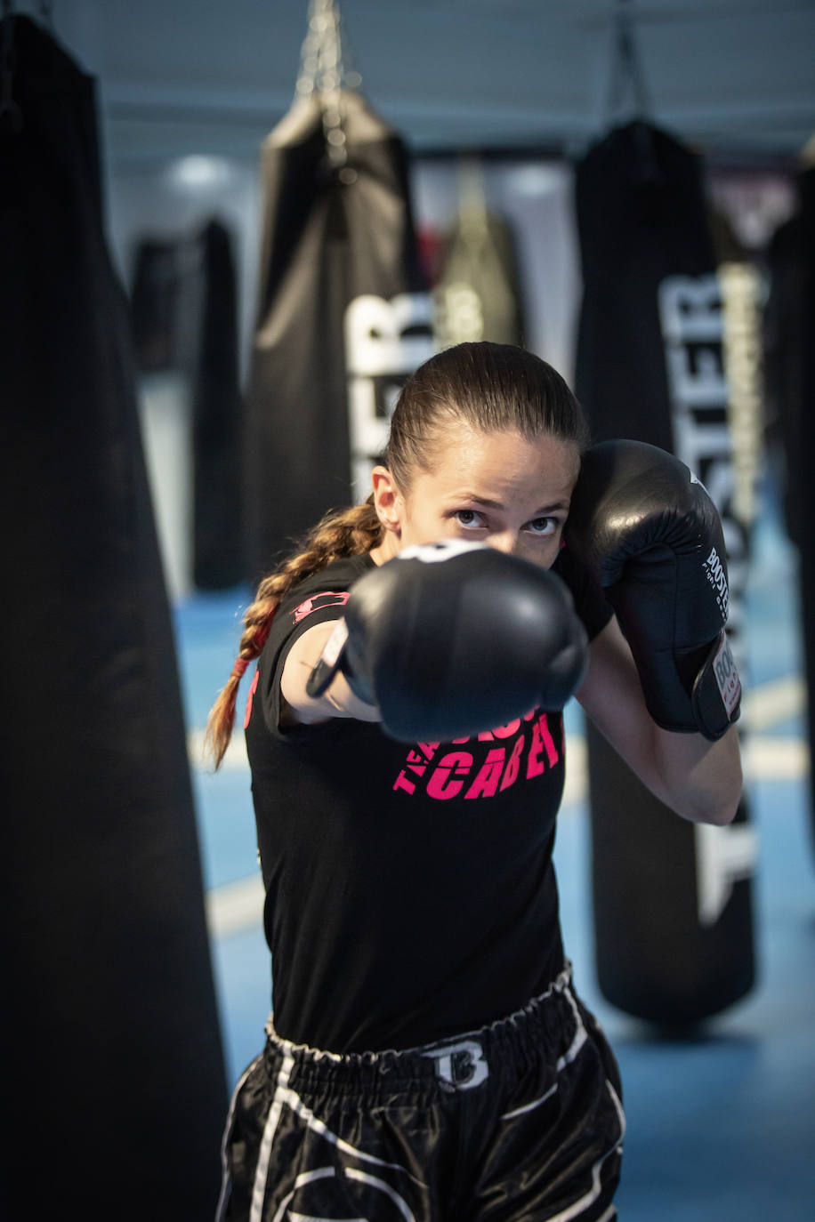 La cordobesa campeona del mundo de Kickboxing, Cristina Morales, en imágenes