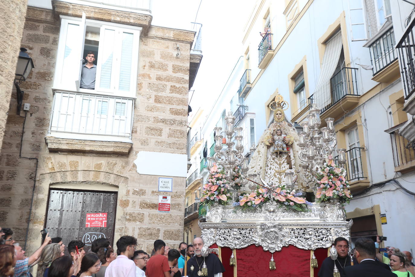 Traslado de la Patrona de Cádiz a la Catedral