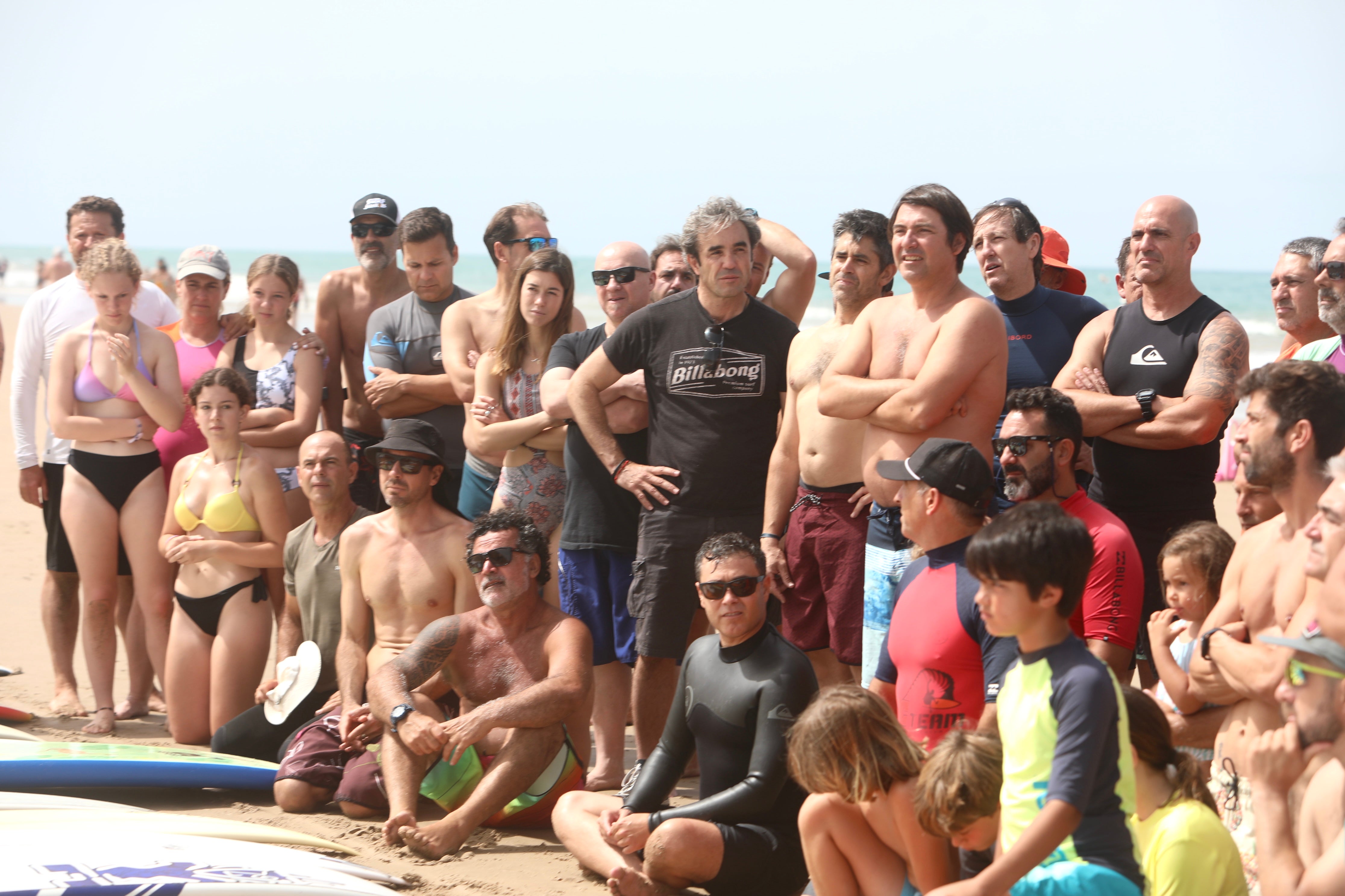 En imágenes: Homenaje a &#039;Bori&#039; en la playa de la Victoria