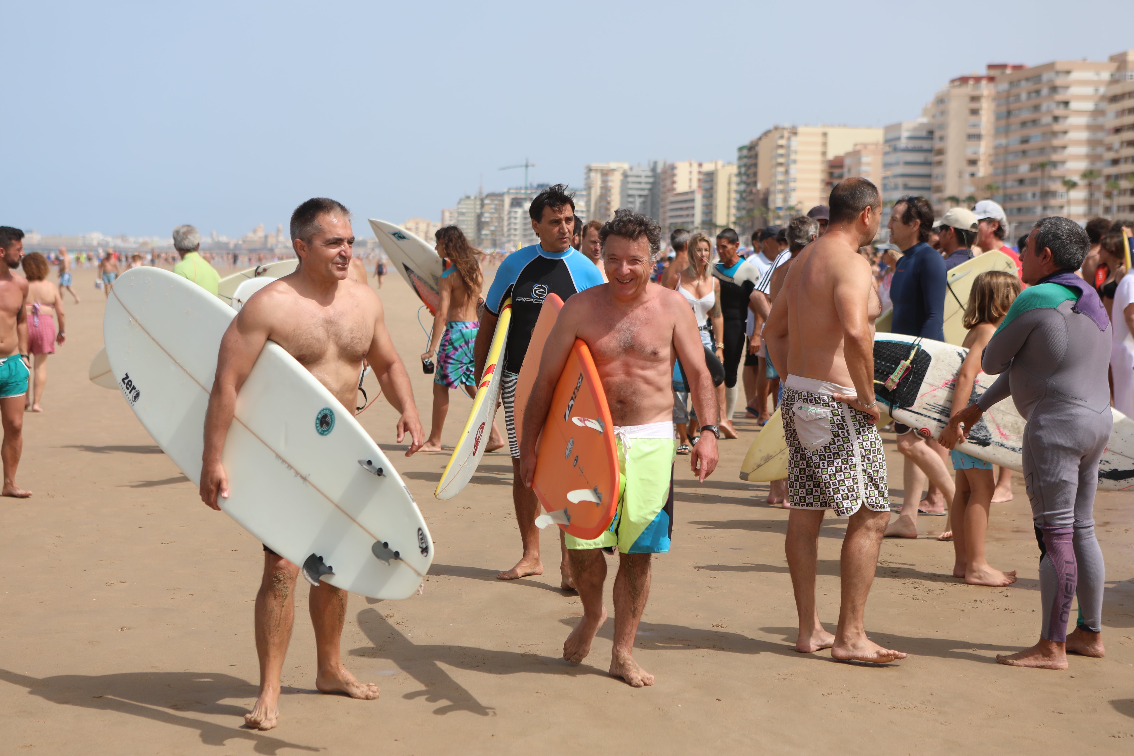 En imágenes: Homenaje a &#039;Bori&#039; en la playa de la Victoria