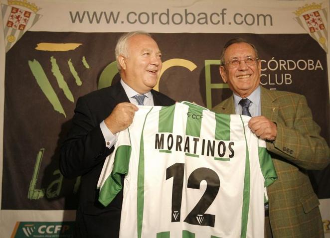 El histórico presidente del Córdoba CF, Rafael Campanero, en imágenes