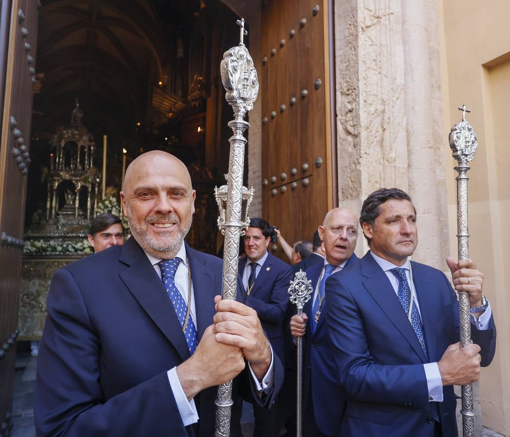 Procesión del Corpus Christi de Triana por las calles del barrio