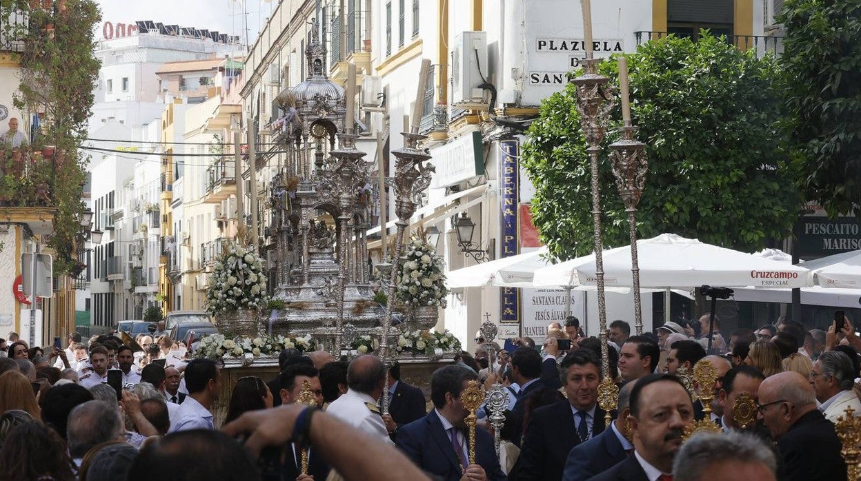 Las imágenes de la procesión del Corpus Christi de Triana