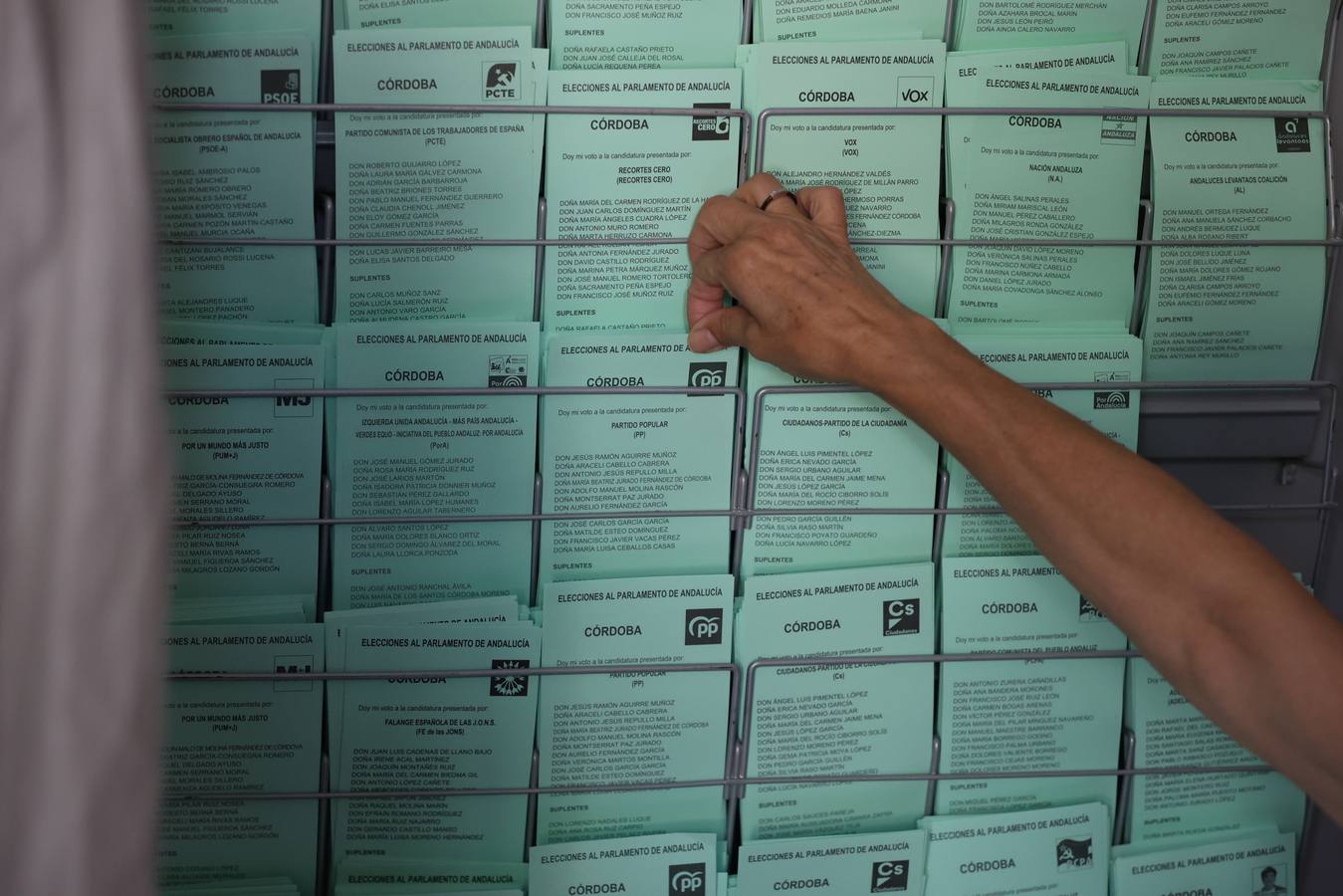 Elecciones Andalucía 2022 | Las votaciones del 19-J en Córdoba, en imágenes