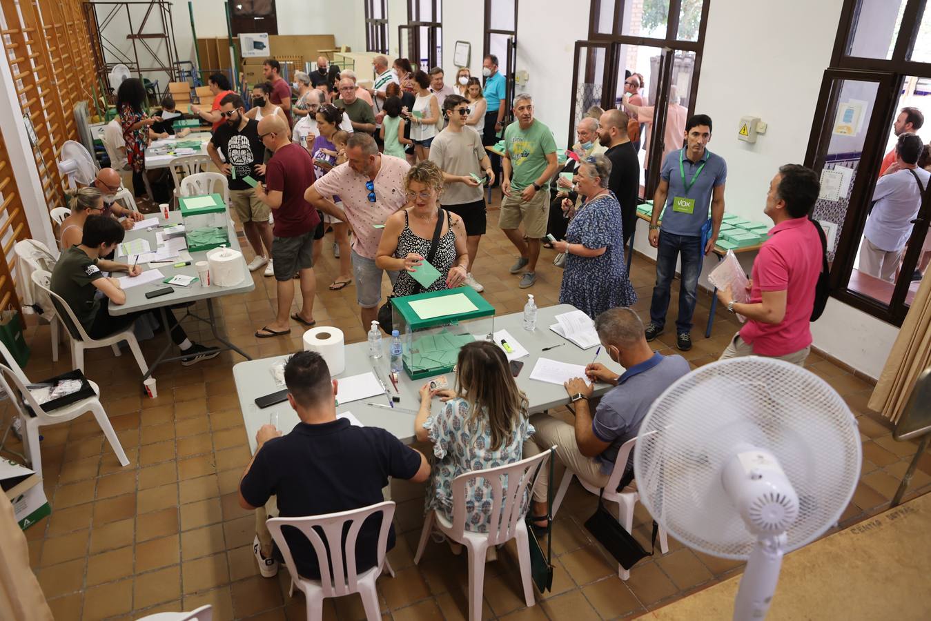 Elecciones Andalucía 2022 | Las votaciones del 19-J en Córdoba, en imágenes