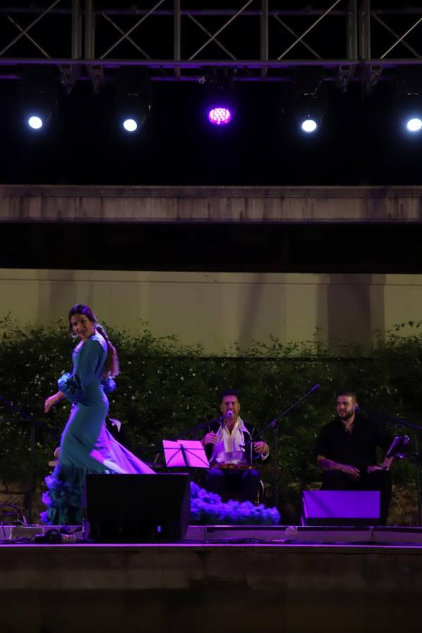 La Noche Blanca del Flamenco desde el Alcázar al Zoco y San Agustín, en imágenes