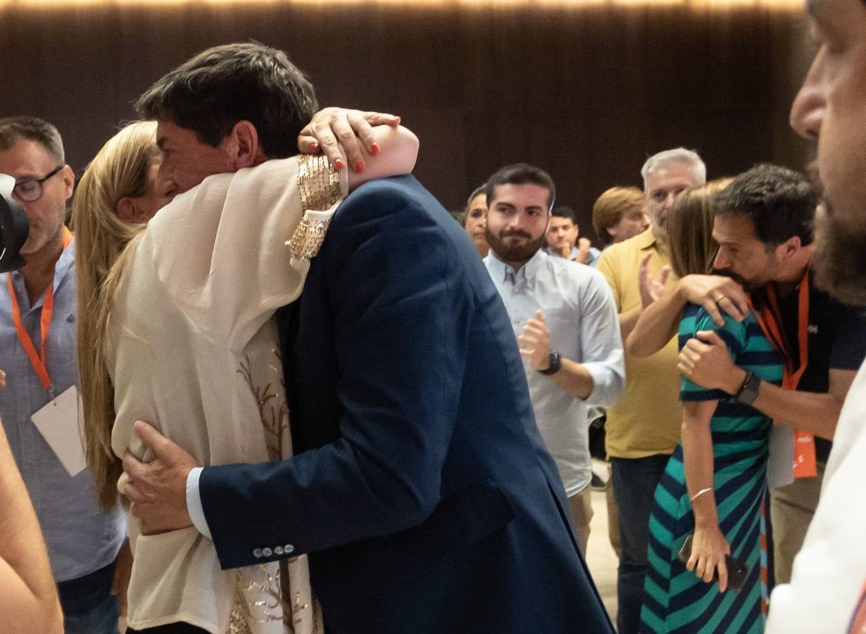 Juan Marín asume la desaparición de Ciudadanos en el Parlamento andaluz, en imágenes