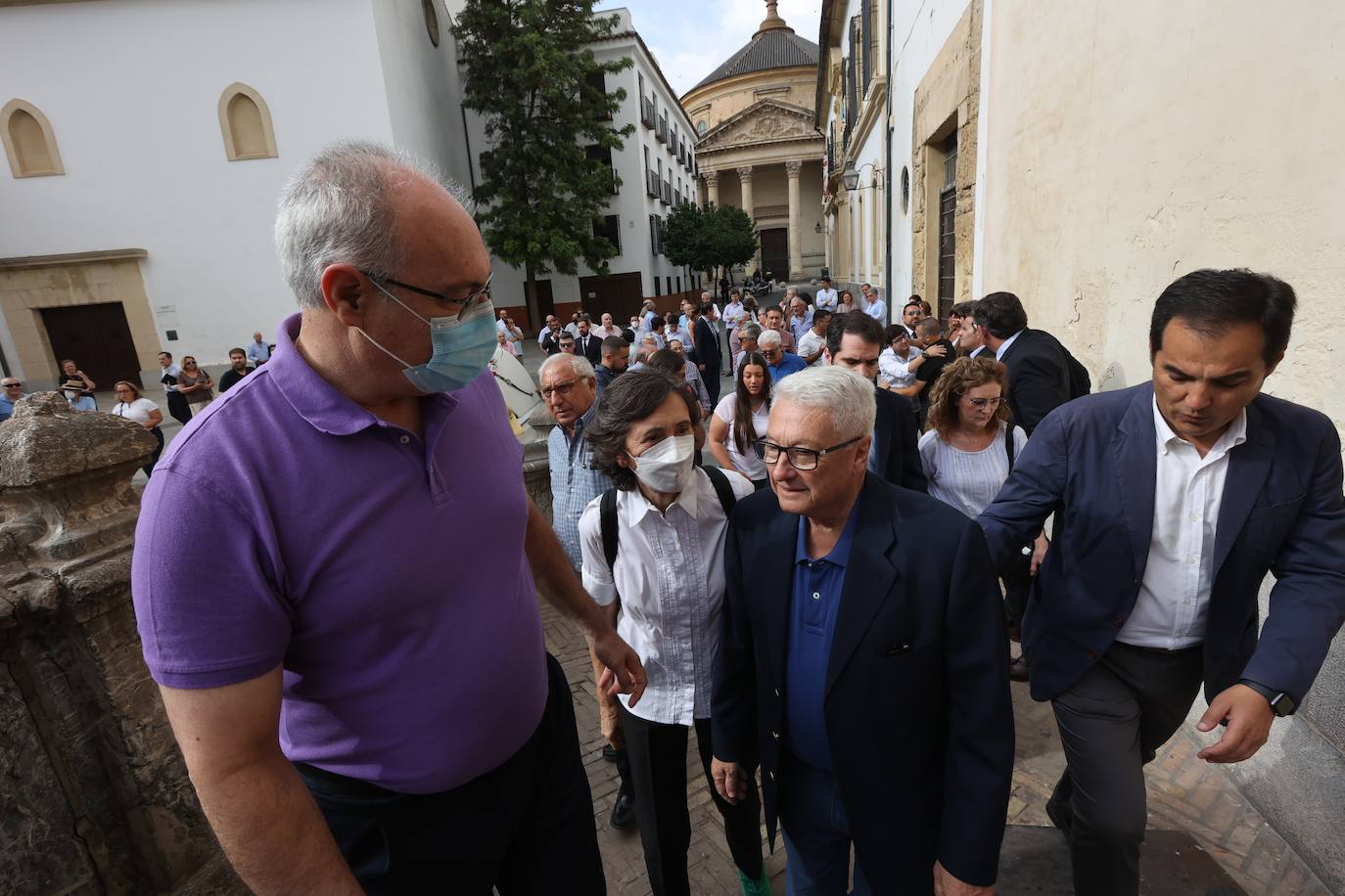 El funeral de Rafael Campanero en Córdoba, en imágenes