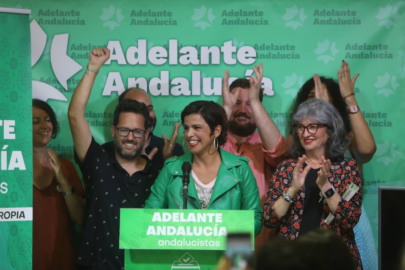 Teresa Rodríguez celebra «pinchar el globo» de Vox