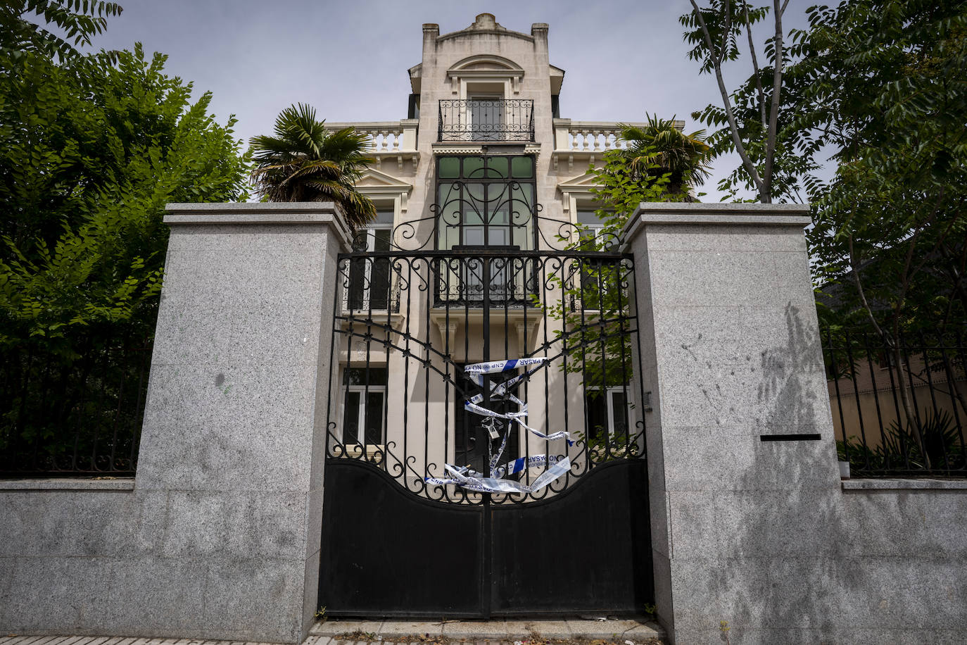 Villa Menchu. Palacete en la calle de Arturo Soria que estuvo en riesgo de okupación