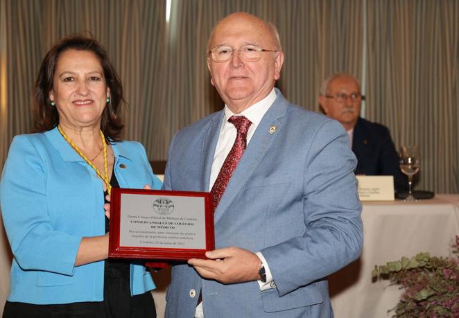 La entrega de distinciones del Colegio de Médicos, en imágenes