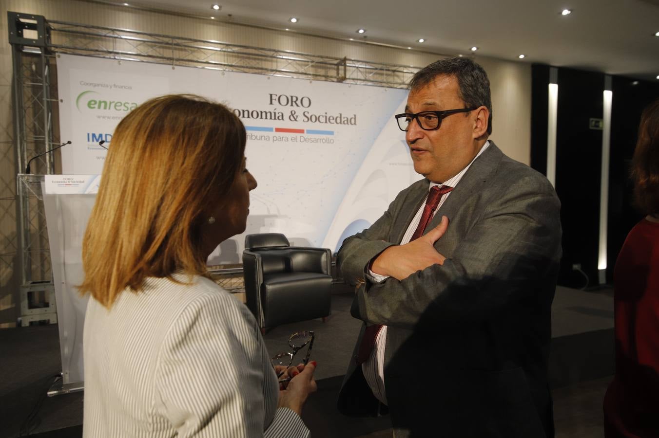 En imágenes, el foro Asfaco con el presidente de Enresa en Córdoba