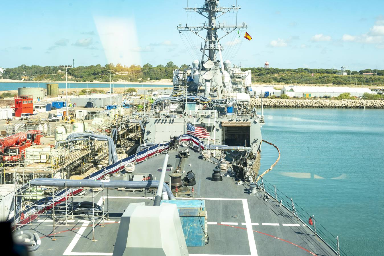 Fotos: &#039;USS Paul Ignatius&#039;, así es el nuevo destructor del escudo antimisiles en la Base de Rota