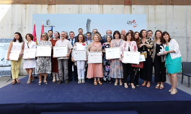 Las mejores imágenes de los IX Premios a la Excelencia y Calidad en la Prestación de Servicios Públicos de Castilla-La Mancha