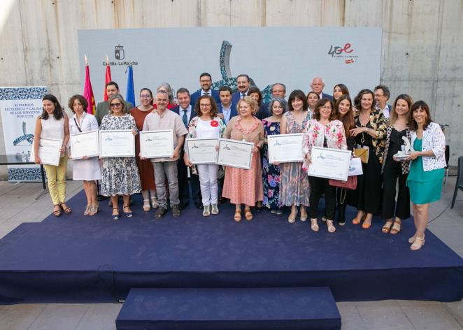 Las mejores imágenes de los IX Premios a la Excelencia y Calidad en la Prestación de Servicios Públicos de Castilla-La Mancha