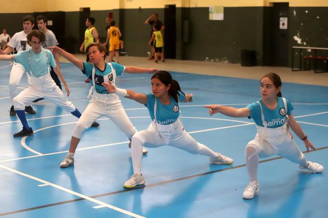 La belleza de la práctica de la esgrima en Córdoba, en imágenes