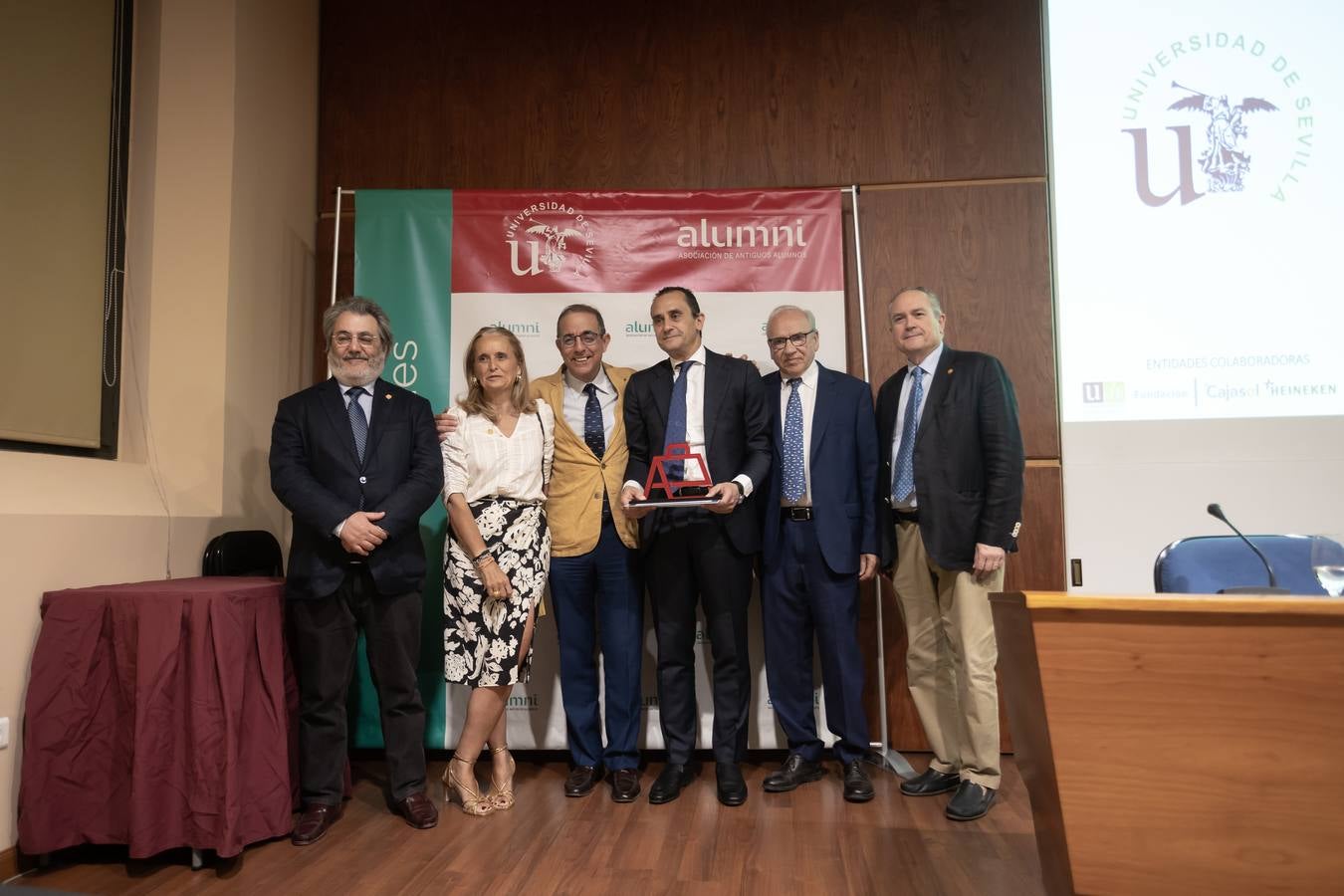 Entrega de los II Premios Alumni Universidad de Sevilla, en imágenes