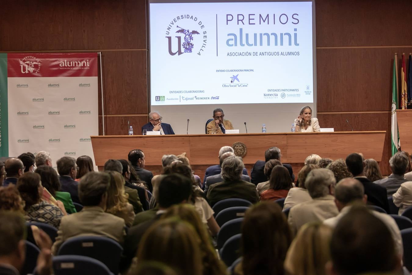 Entrega de los II Premios Alumni Universidad de Sevilla, en imágenes