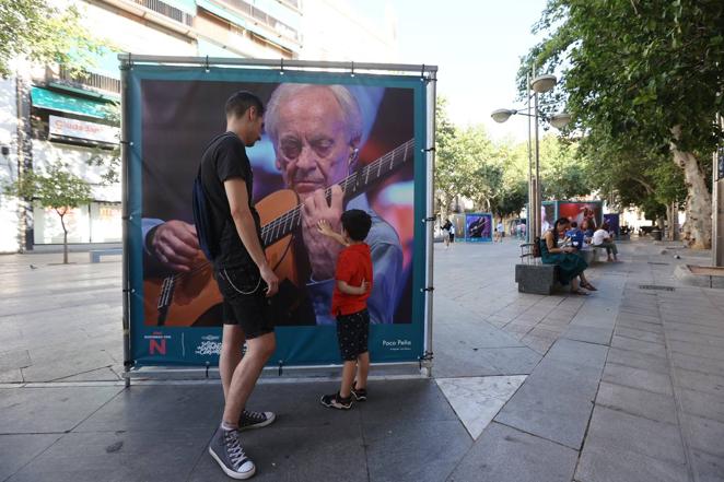 La exposición del Festival de la Guitarra de Córdoba, en imágenes