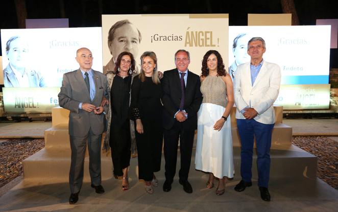 Todas las imágenes del homenaje a Ángel Nicolás