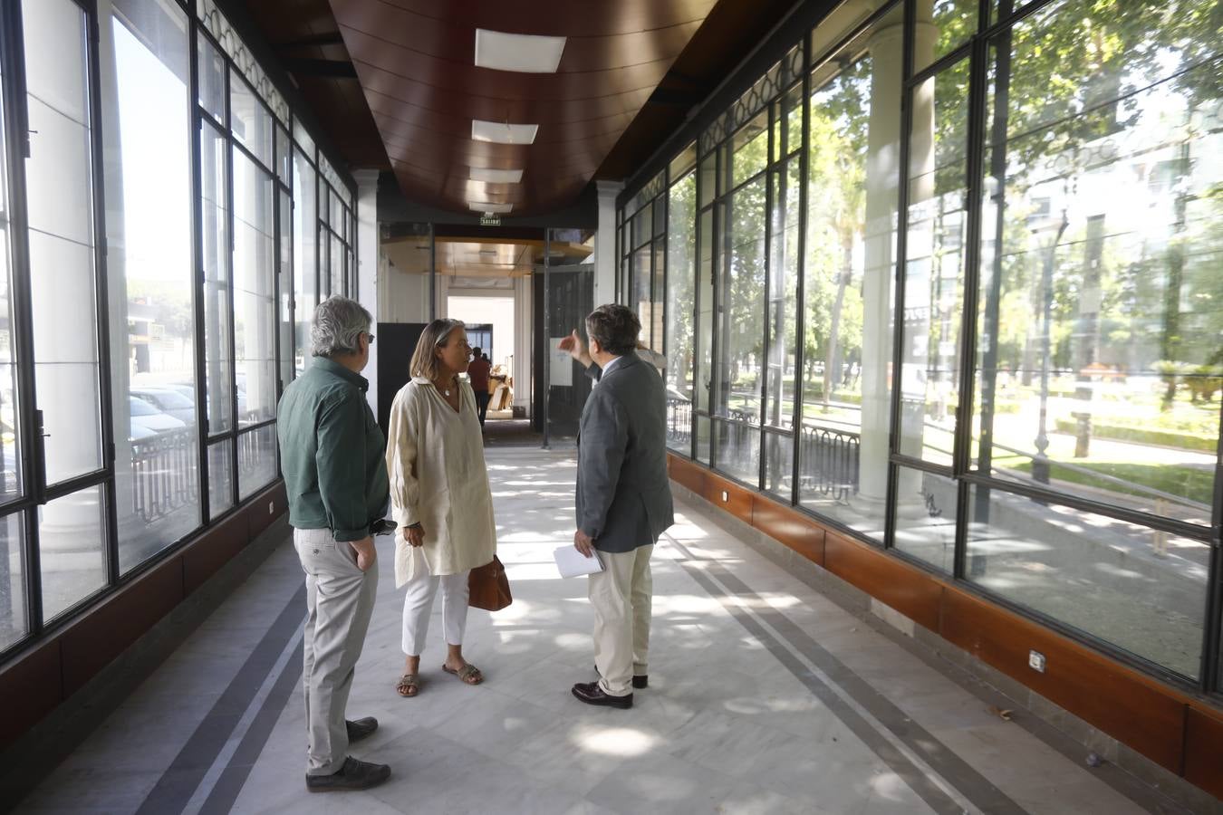 En imágenes, el estado de la Pérgola en los Jardines de la Victoria de Córdoba