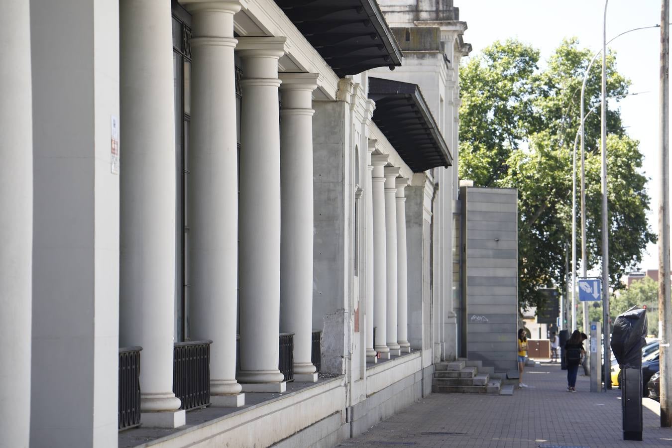 En imágenes, el estado de la Pérgola en los Jardines de la Victoria de Córdoba