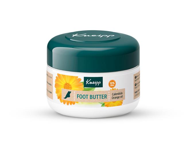 Bálsamo para pies Caléndula Naranja de Kneipp: 5,70 €. Bálsamo de hidratación intensa que contiene un 10% de urea para hidratar y ayudar a retener la humedad de los pies. El pantenol calma la piel y la vitamina E protege las células del estrés oxidativo. Además, el aroma cítrico con aceite esencial de naranja refresca y tiene efecto desodorante.