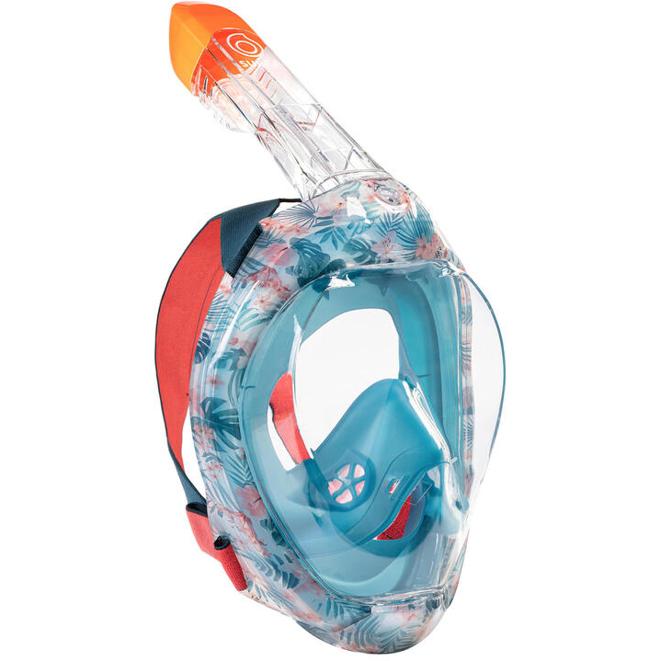 Máscara de snorkel. Esta máscara de buceo de Decathlon ofrece una mejor experiencia al ver y respirar dentro y fuera del agua. Antes 24,99 euros y ahora 21,99 euros.