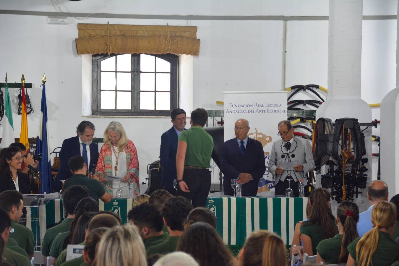 Entrega de diplomas a la XXXIX Promoción de Especialistas de la Real Escuela Andaluza del Arte Ecuestre de Jerez