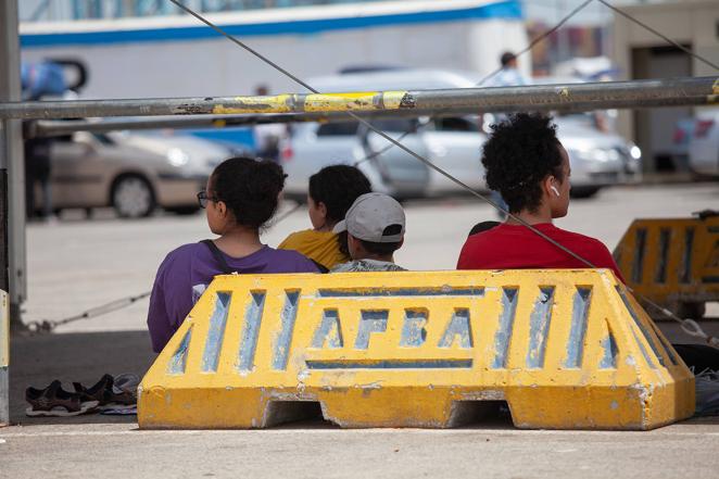 En fotos, las colas en Algeciras por la Operación Paso del Estrecho