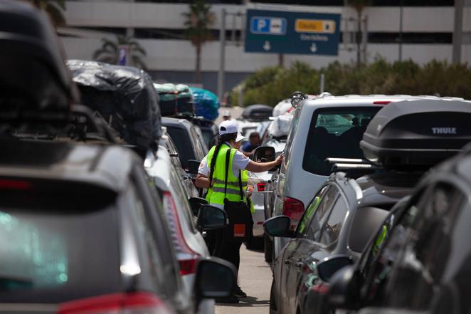 En fotos, las colas en Algeciras por la Operación Paso del Estrecho