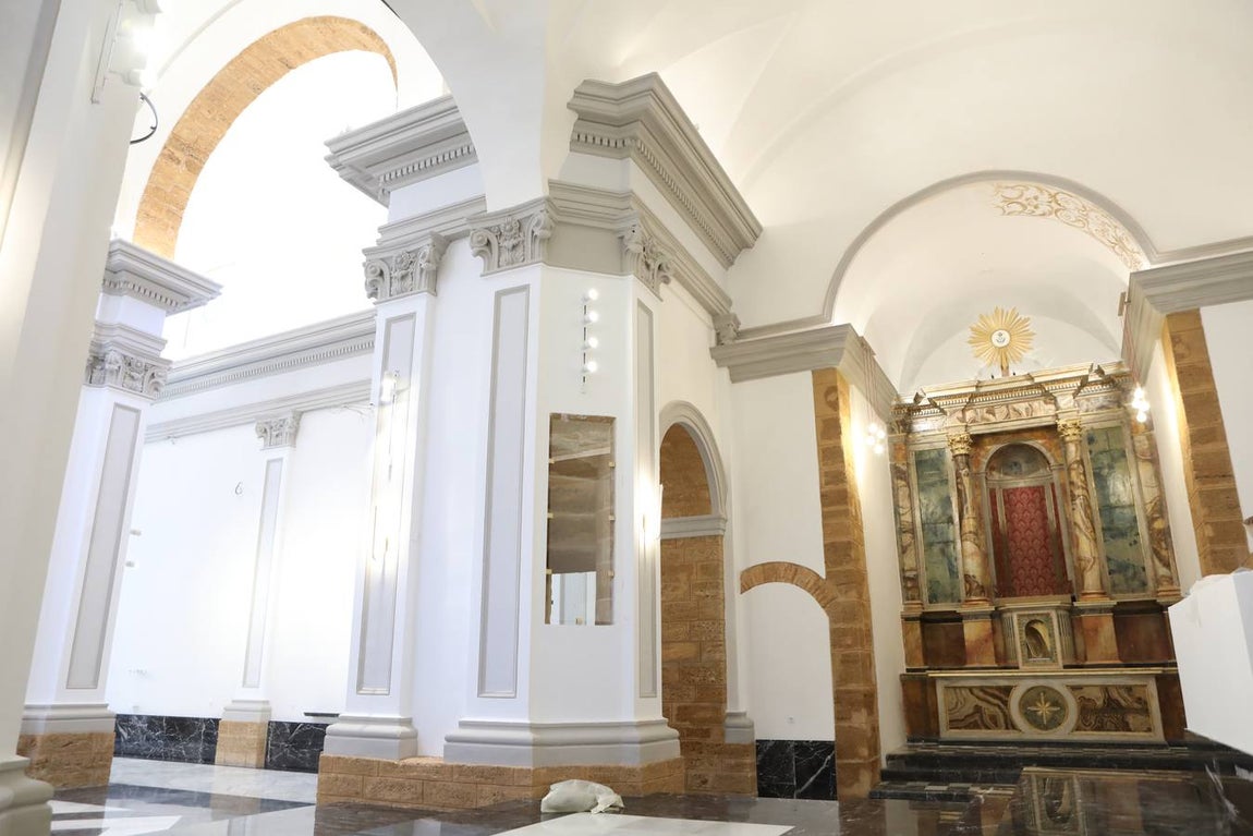 Fotos: Así luce la iglesia Castrense del Santo Ángel Custodio de Cádiz