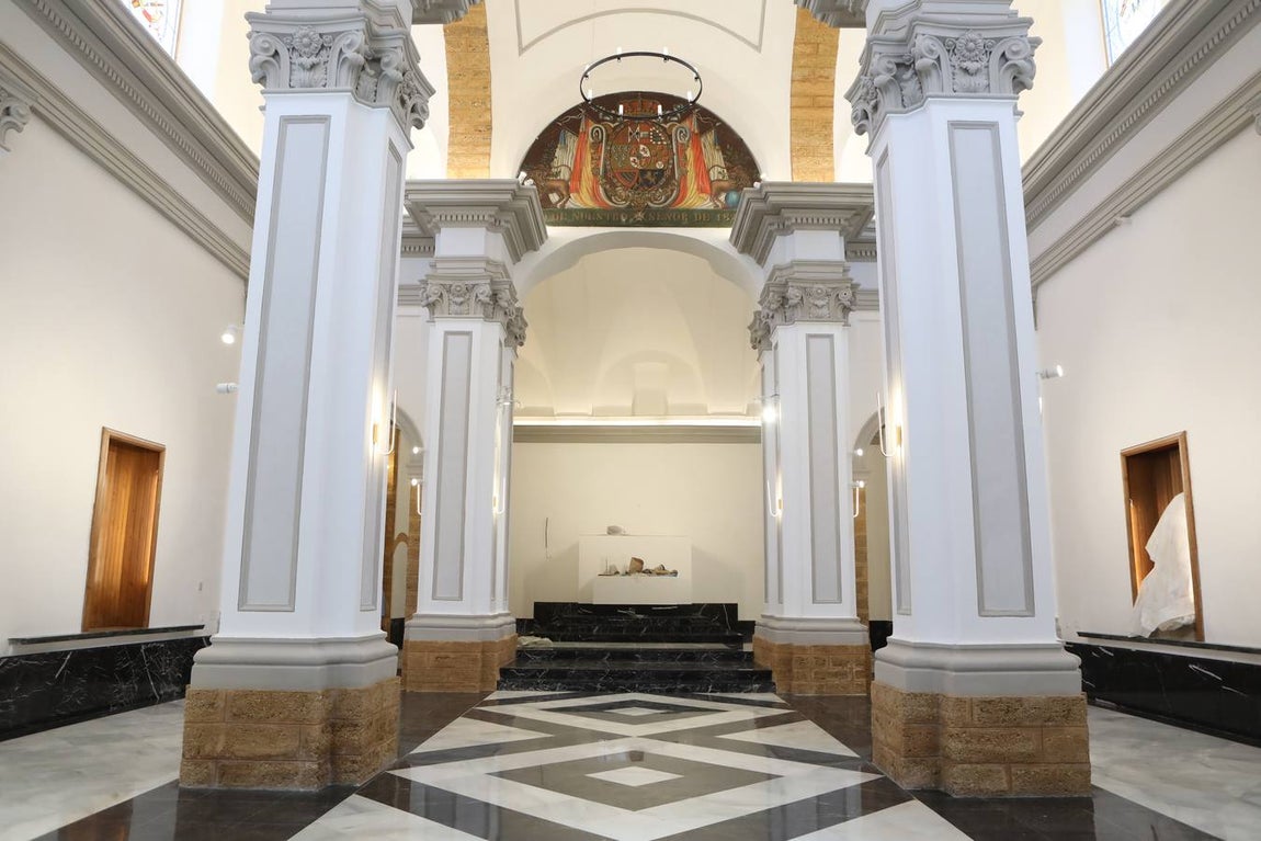 Fotos: Así luce la iglesia Castrense del Santo Ángel Custodio de Cádiz
