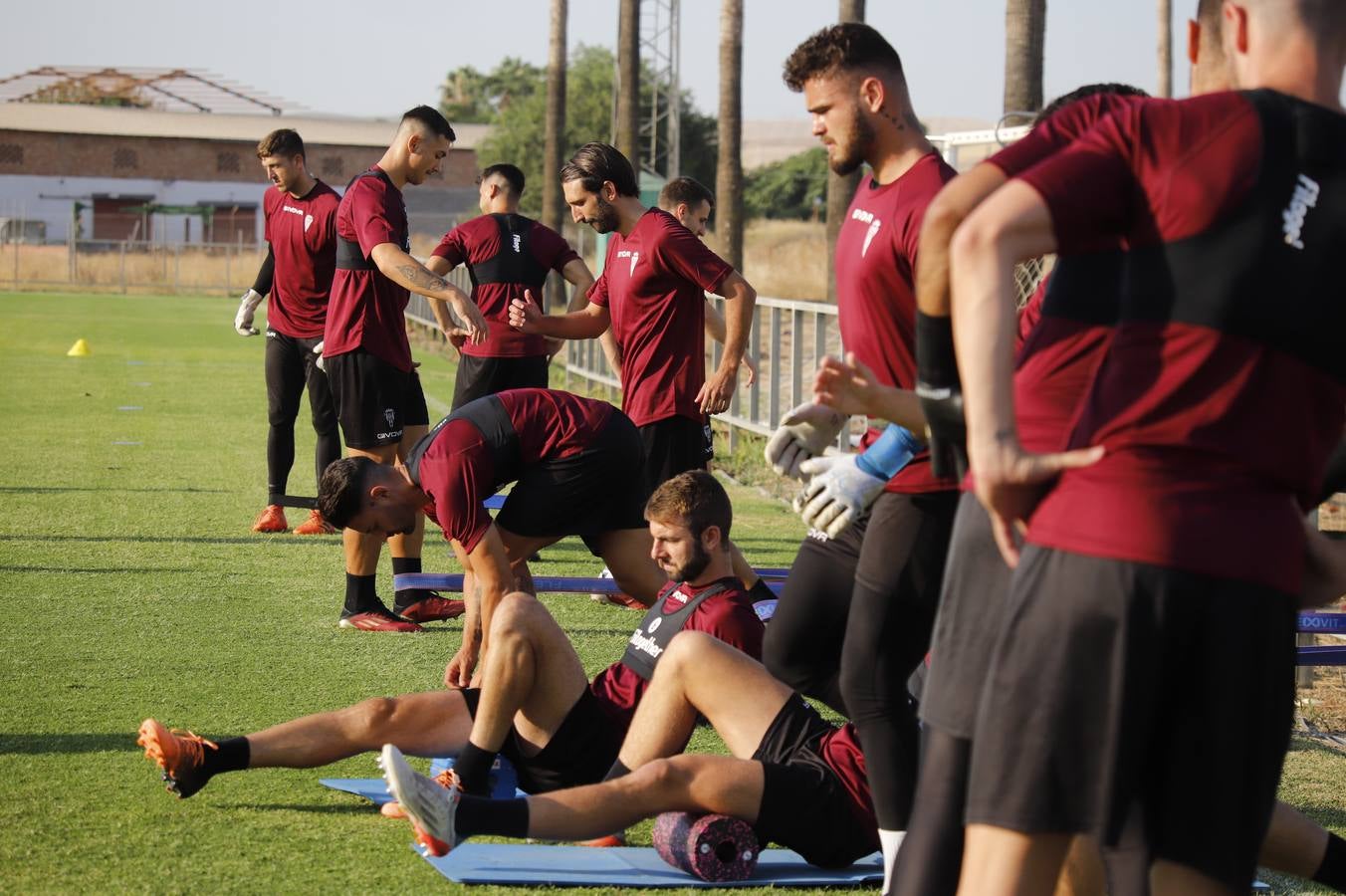 El primer entrenamiento de la temporada del Córdoba CF, en imágenes