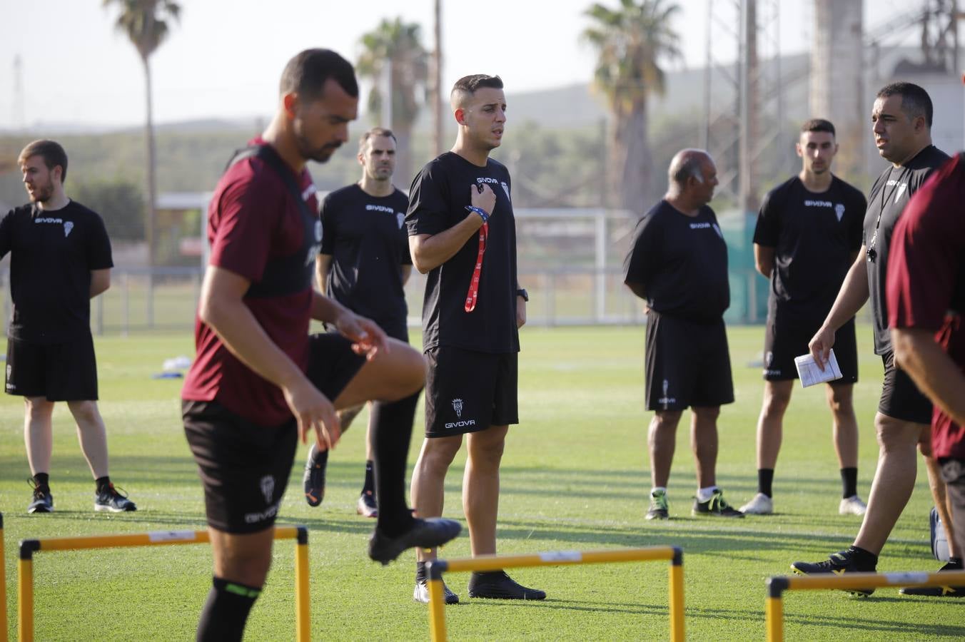 El primer entrenamiento de la temporada del Córdoba CF, en imágenes