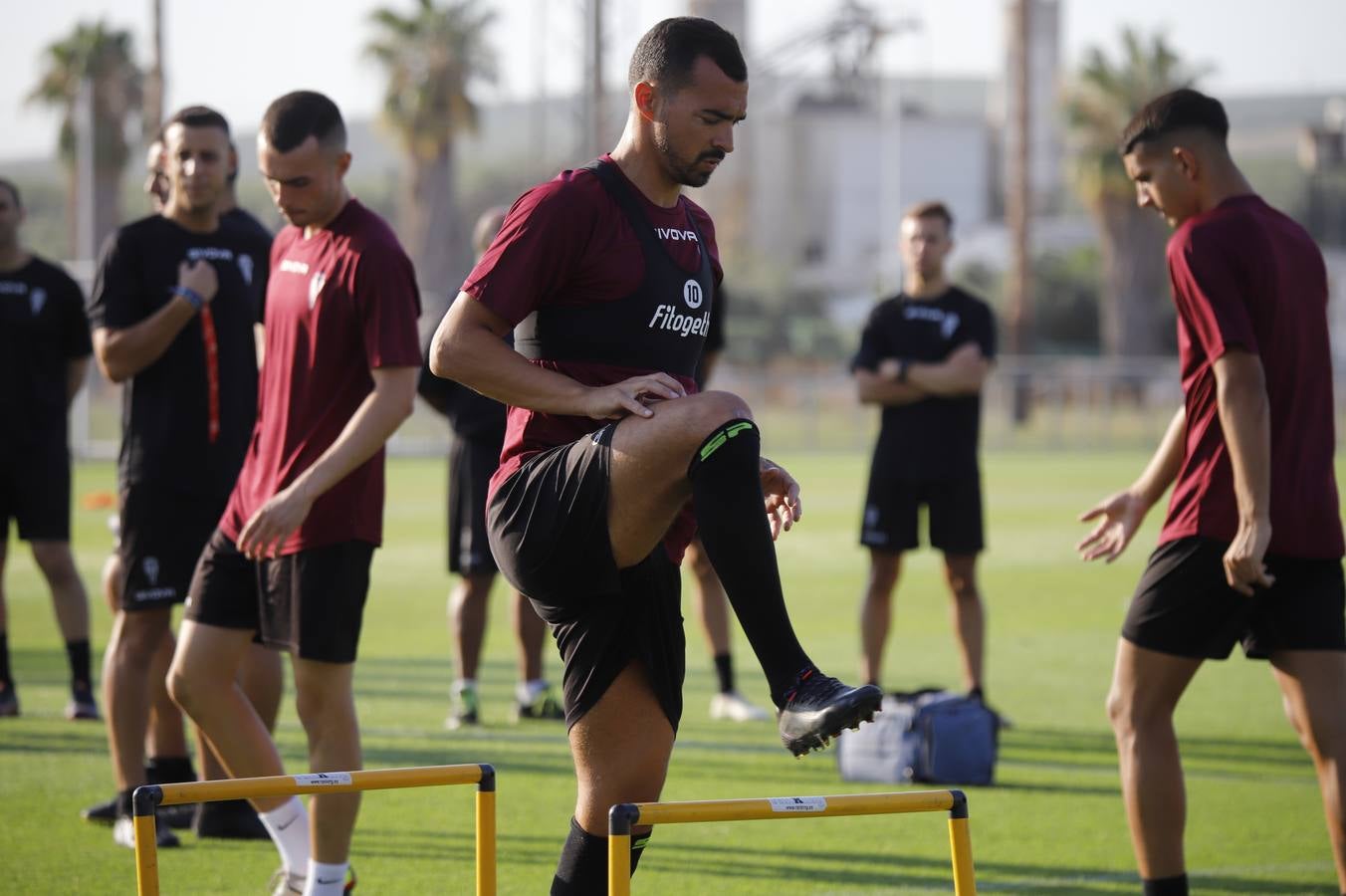 El primer entrenamiento de la temporada del Córdoba CF, en imágenes