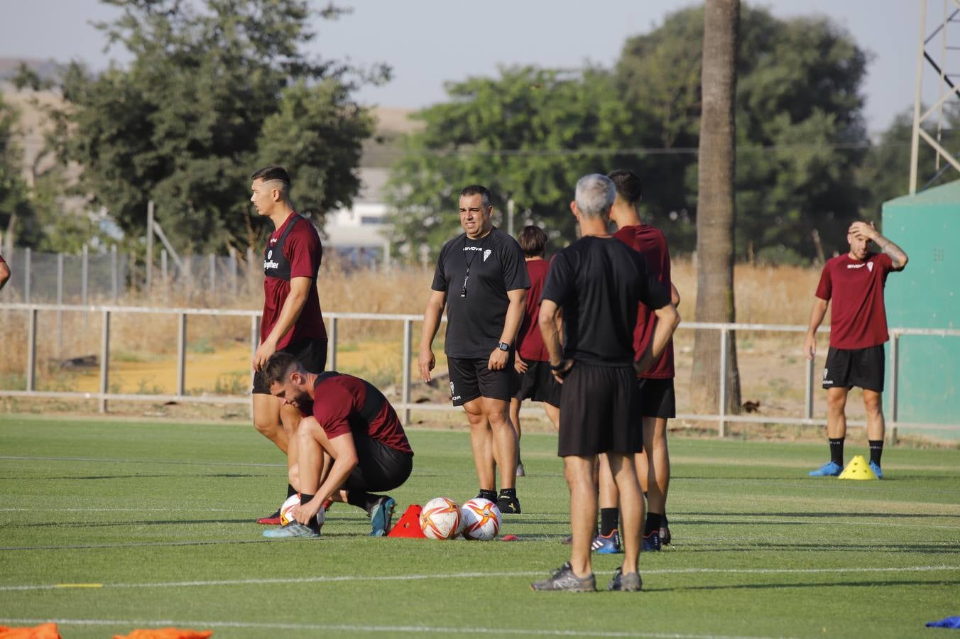 El primer entrenamiento de la temporada del Córdoba CF, en imágenes