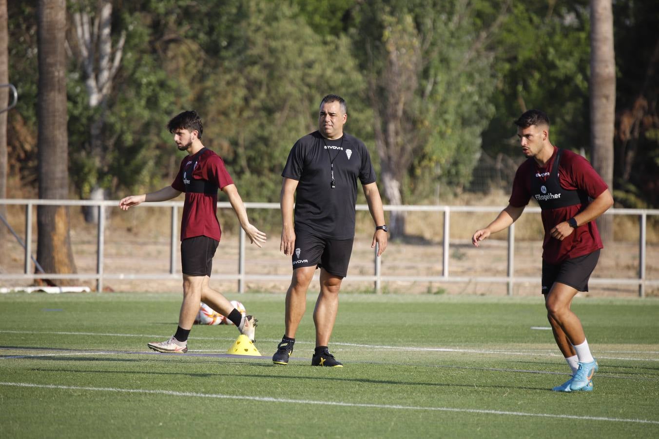 El primer entrenamiento de la temporada del Córdoba CF, en imágenes