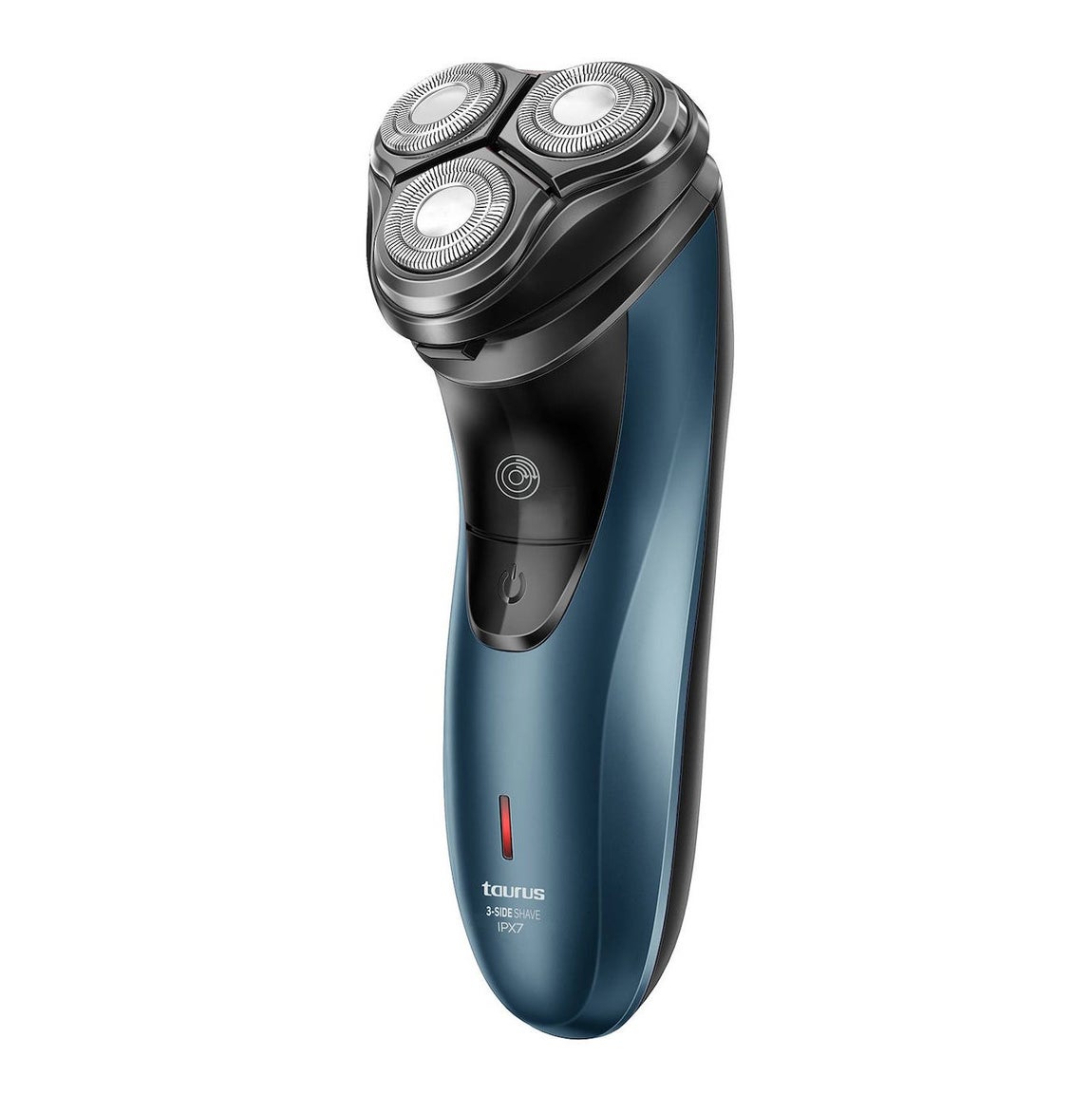 3 Side Shave IPX7 de Taurus. Afeitadora eléctrica 3 Side Shave IPX7 de Taurus para usar tanto en seco como en mojado, con cabezales flotantes que se ajustan al contorno de la cara. 39,99 €