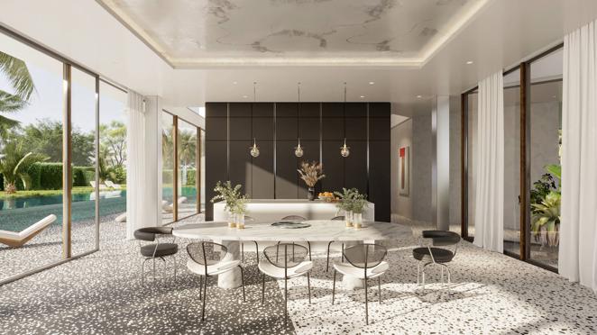 Villas de alta costura. Cada una de estas residencias está orientada de manera que se optimiza al máximo su exposición respecto al sol y al paisaje