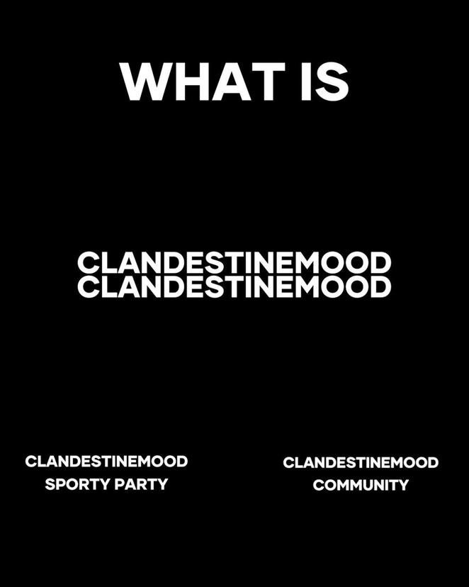 La membresía de las empoderadas. Si hacer ejercicio es el mejor alimento para nuestro cuerpo, hacerlo rodeada de chicas empoderadas lo es para nuestro cerebro también. <a href="https://clandestinemood.com/" target="_blank">Clandestine Mood</a> es una comunidad de y para mujeres. ¿De qué se trata? De suscribirse a su membresía trimestral y comenzar a hacer deporte como nunca antes, en lugares que no imaginas y junto a mujeres con las que harás muy buenas migas. Regalar esta membresía es obsequiar con nuevas amistades, productos de belleza, de deporte, encuentros en diferentes puntos del país y muchas sorpresas más...