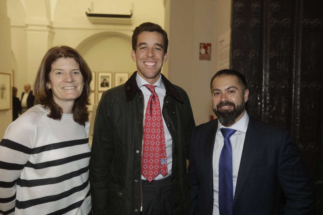 Maeve Macnulty, Curro Márquez y Fernando Mirón