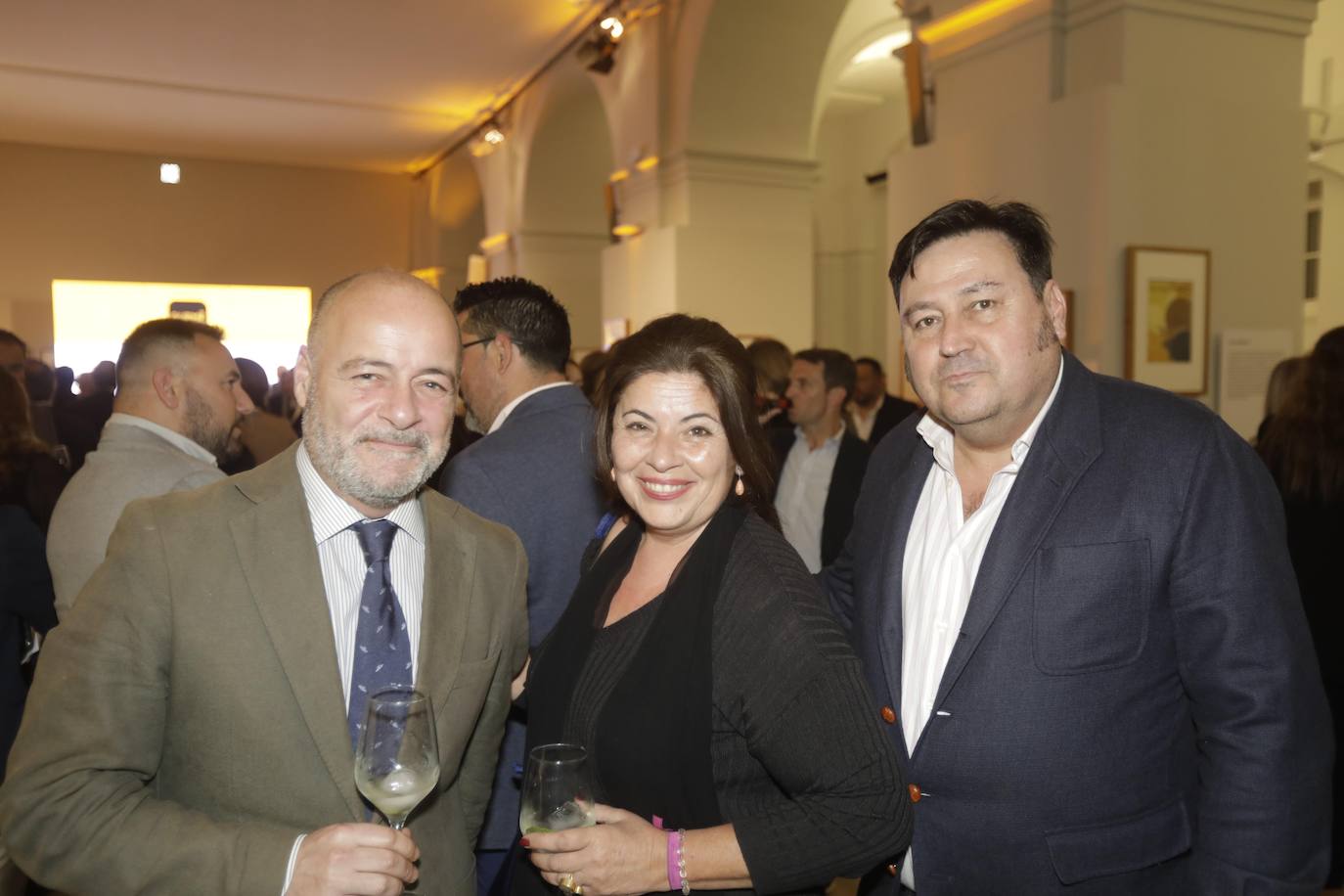 Jesús Caputto, Bernardina Benítez y Germán Caba