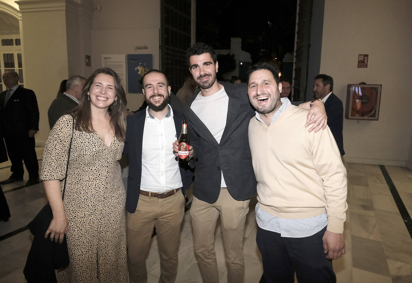 Camila Ferraro, Pedro Peanilla, Robert Tetas y Javier Abascal