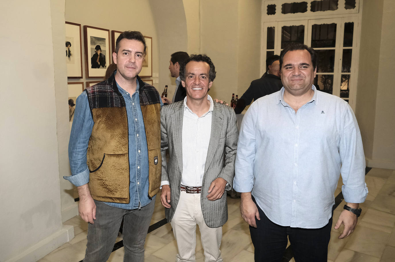 Carlos Lucena, Marcos Valcárcel y Ginés García