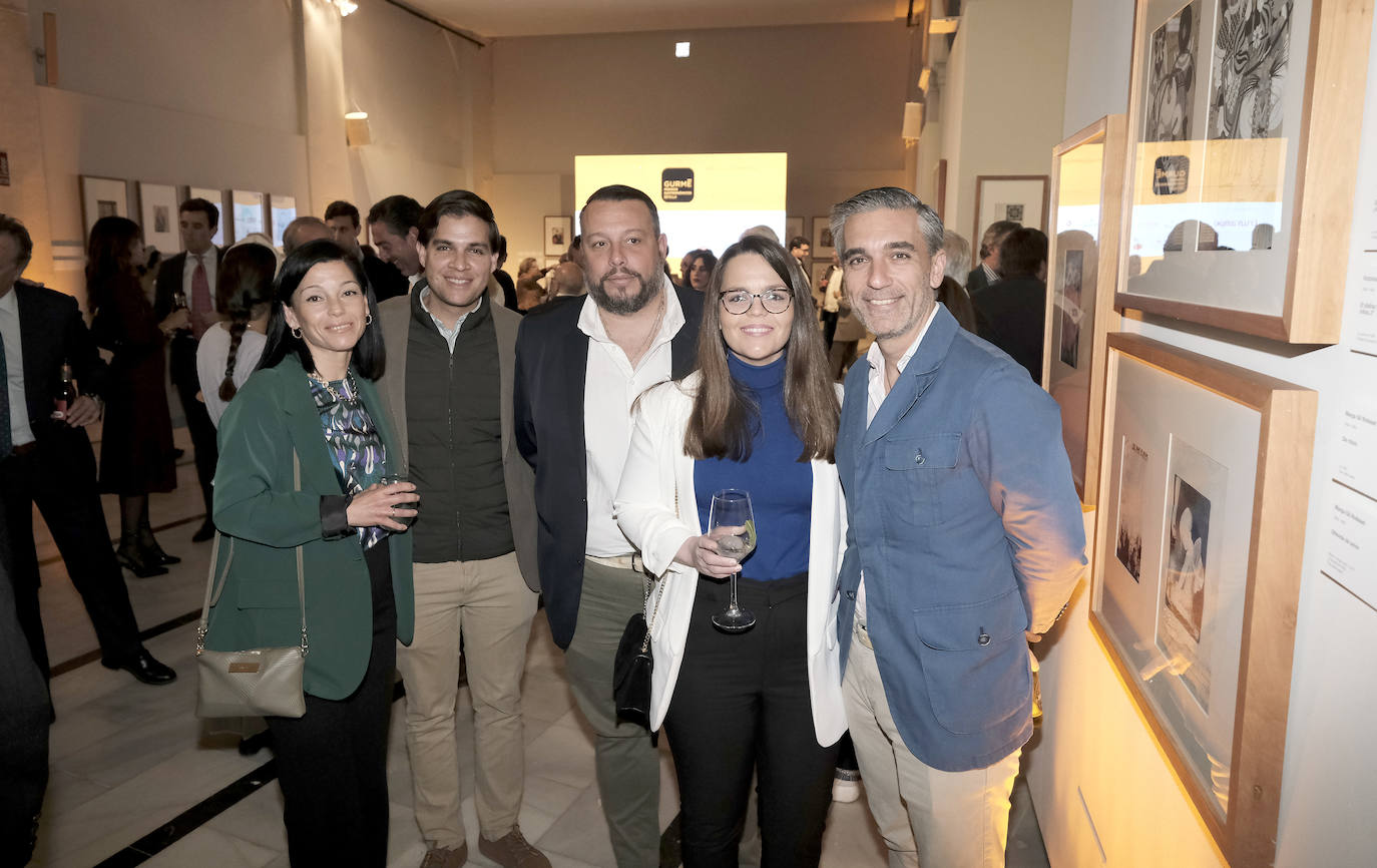 Elisa Martínez de Ubago, Toni Alarcón, Rafael Pomares, Elena Martínez de Ubago y Antonio Prats