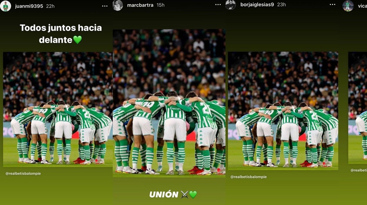 Betis: la imagen de la unión