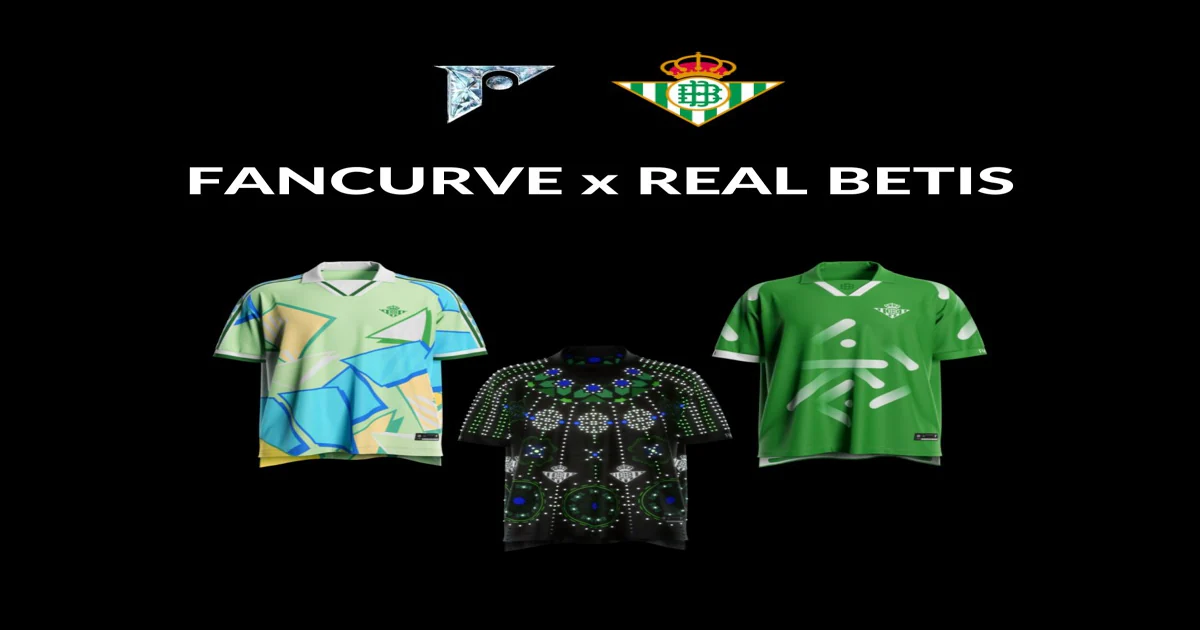 Así es primera colección de camisetas virtuales Real Betis