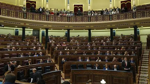 Imagen de una sesión de control al Gobierno en la legislatura que acaba